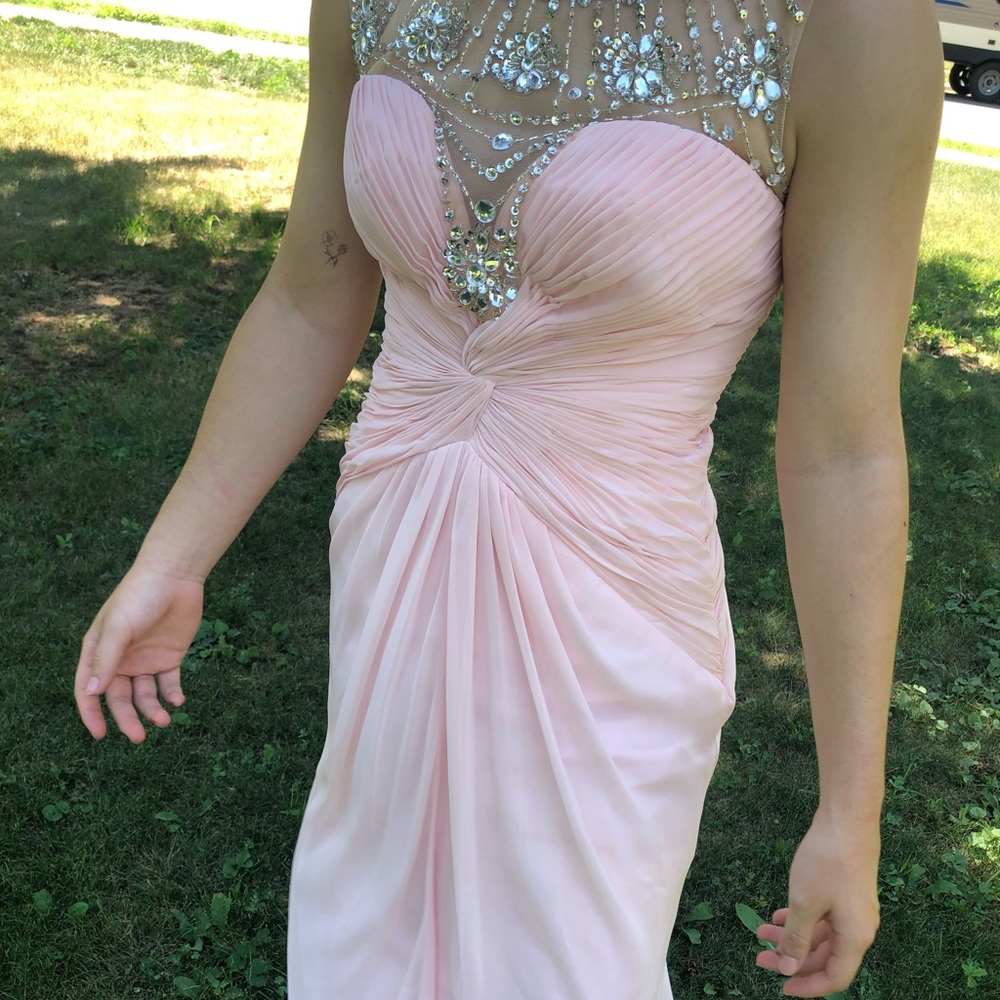 Blush Prom Dress